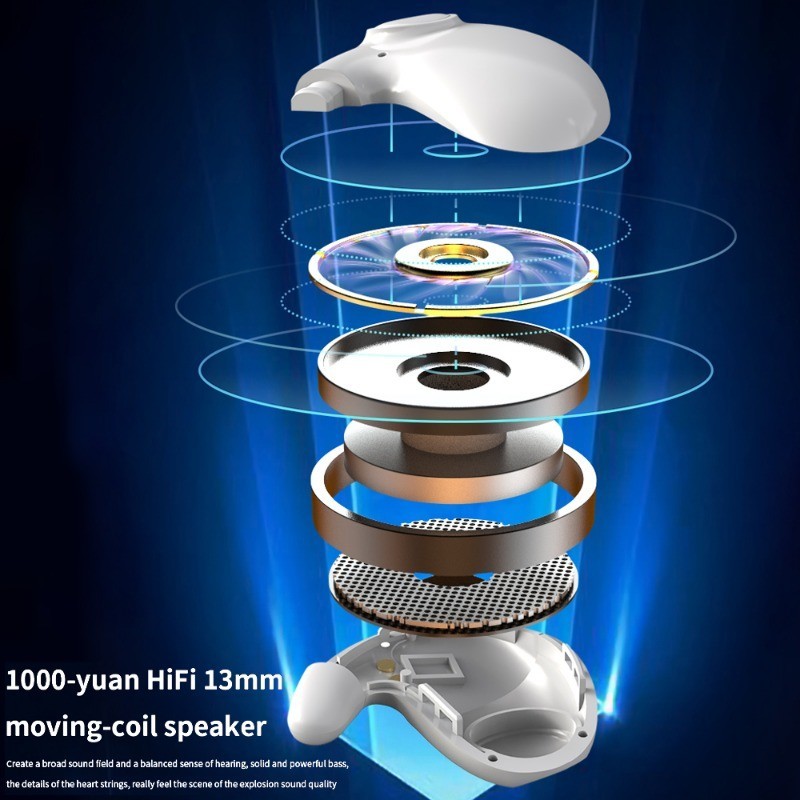 5.3 Hidden Sleep Headset Sports in-Ear Earphones IPX5 Waterproof ...