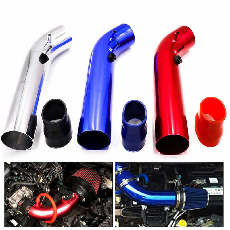 Universal Na Kotse Aluminum Air Intake Pipe Kit 3'' Pulgada 76Mm Pipes ...