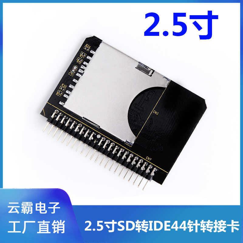 50 Ide44 Adapter SD Camera To 2.5-Inch Parallel Port Ide43 Pin SSD ...
