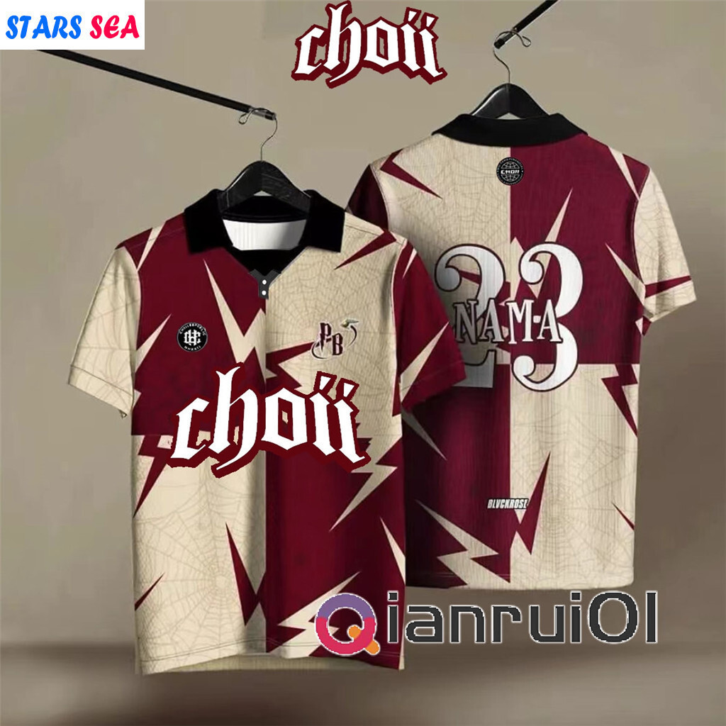 2024 Choii Baju Tshirt Guy Thailand Viral Polo Shirt Ootd Collar Polo ...