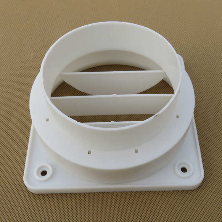 10cm check valve, 100mm bathroom exhaust fan, one-way valve, flue and ...