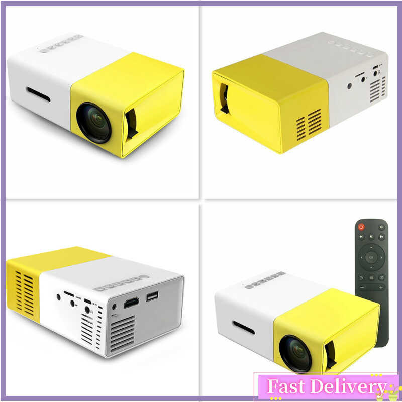 Yg300 Portable HD 1080P Mini Projector Home Video Smart Projectors With