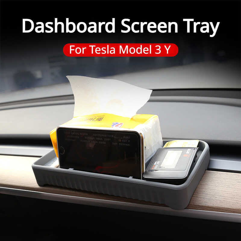ETC Instrument Panel Storage Para Sa Tesla Model 3 Y Dashboard Screen ...