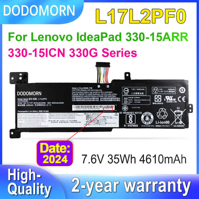 MORN L17l2pf0 Para Sa Lenovo Ideapad 330-15Arr 330-15Icn 330G L17m2pf0 ...
