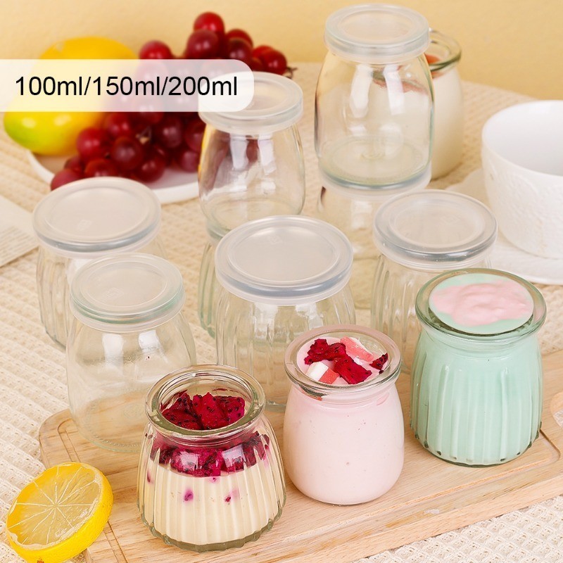 Glass Pudding Jars - High Temperature Resistant Baking Mold ...