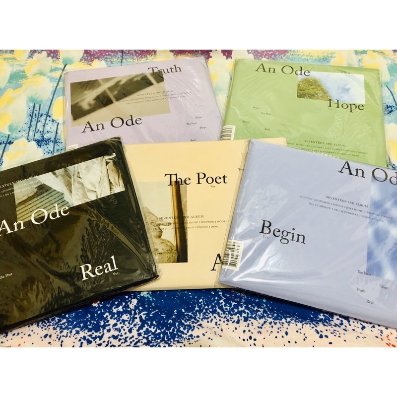 ♣ ☪ ♧ Unsealed Official SVT Seventeen An Ode Album (CD and PB Only ...