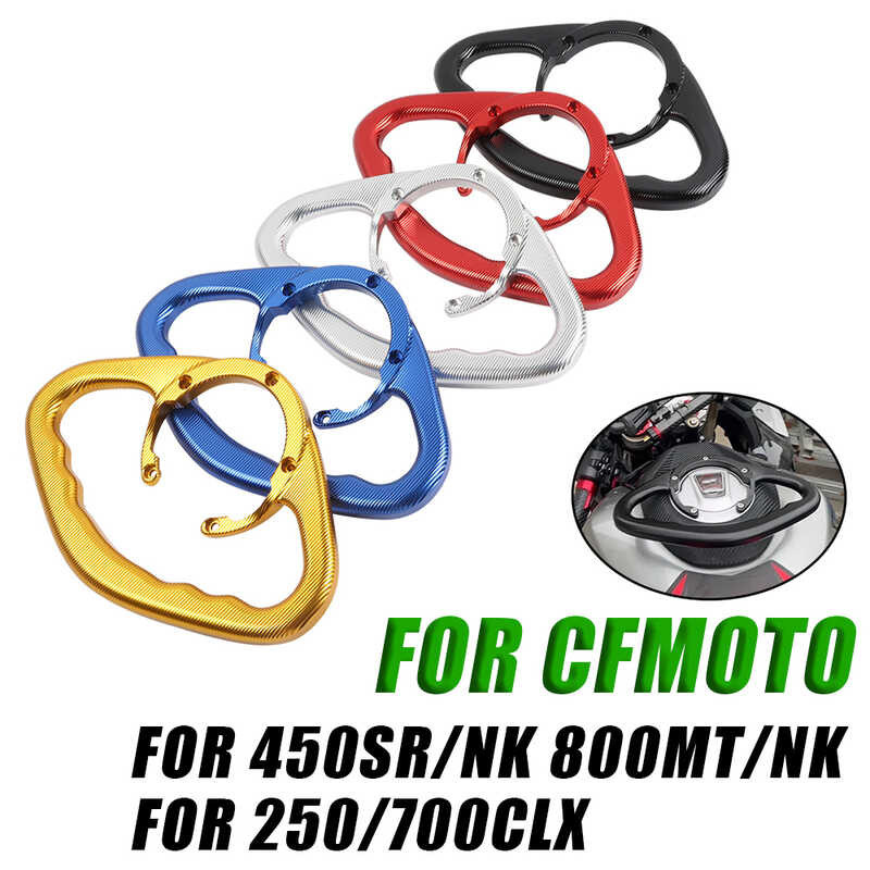 Fuel Motorcycle CNC Tank Armrest Rear Passenger Handle Para Sa CFMOTO