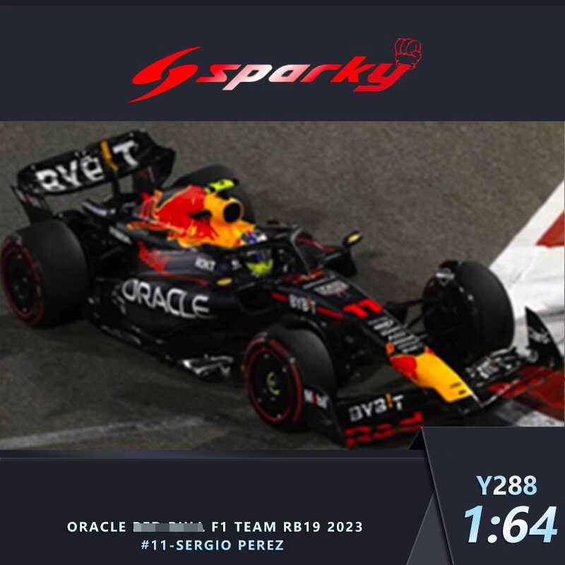 Spark 1:64 F1 2023 Oracle RB Racing Rb19 No.1 Max / No.11 S.Perez ...