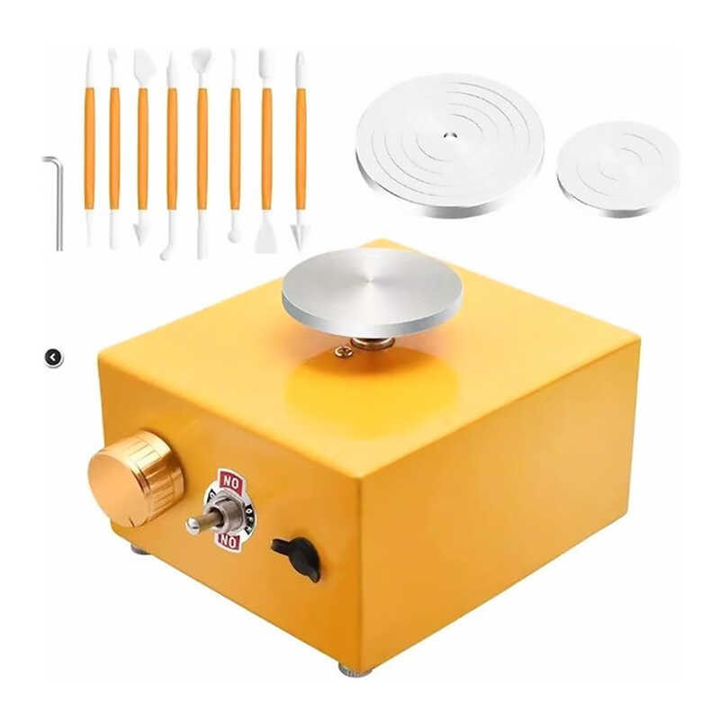 Hine Mini Turntables Electric Pottery DIY Craft Potter's Wheel Ceramic