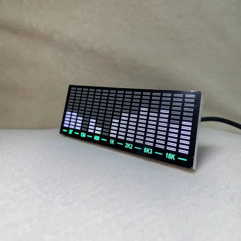 Music Spectrum LED Audio Level Indicator Pickup Rhythm Light 12V 24V ...