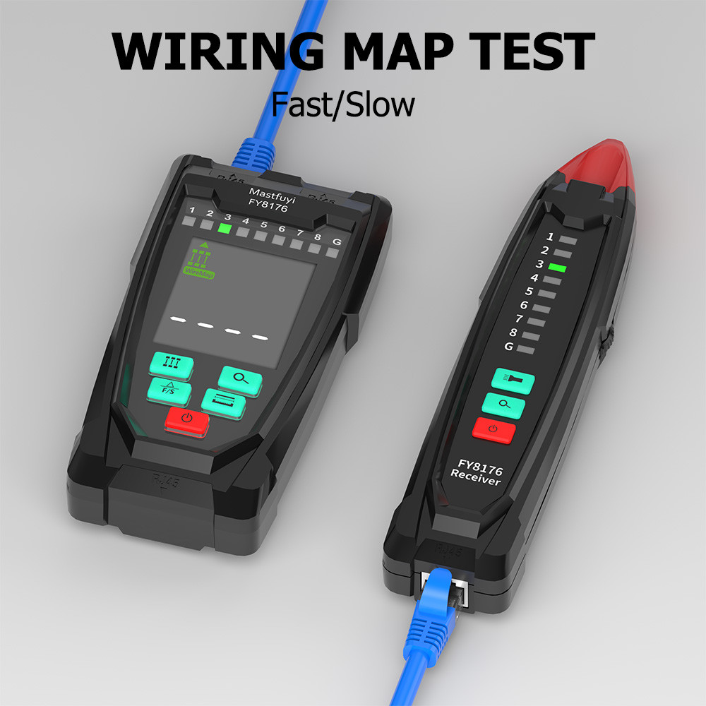 Multi-function Network Cable Tester Lan Check Wire Tracker Length ...