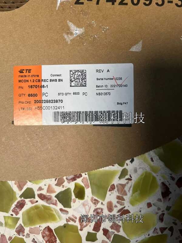 TE/AMP connector 1670146-1 terminal pin wire gauge 20AWG original ...