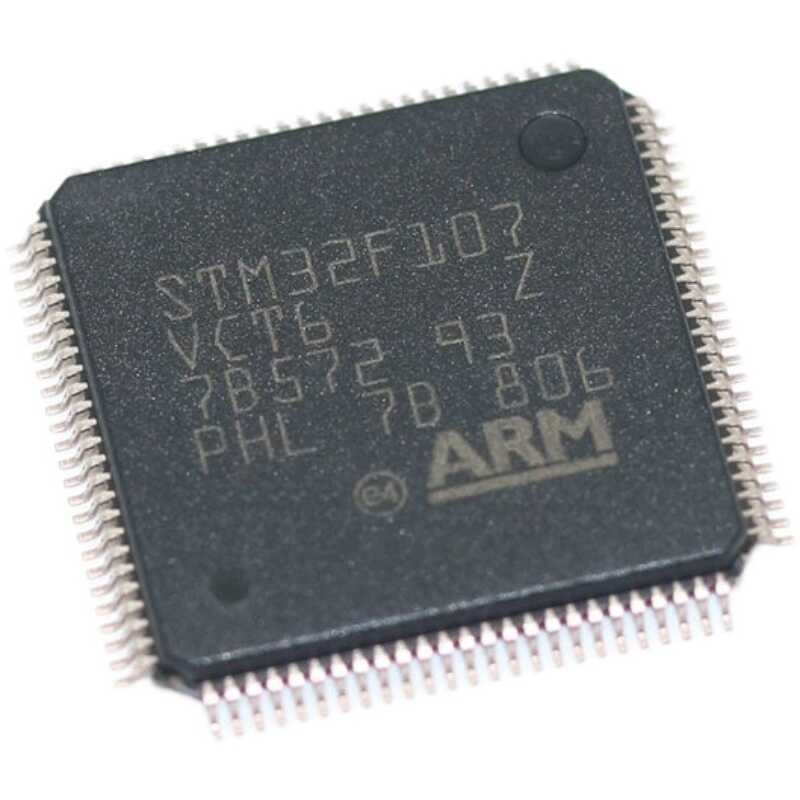 STM32F107VCT6 microcontroller LQFP-100 32-bit microcontroller MCU ...