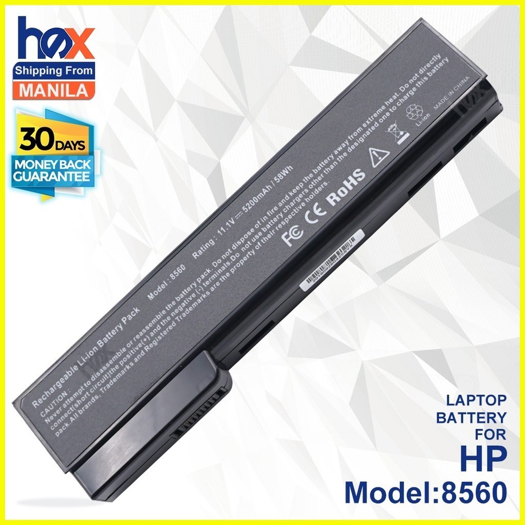 HP ProBook Laptop Battery 6360b 6460b 6465b 6470b 6475b 6560B 6565B ...