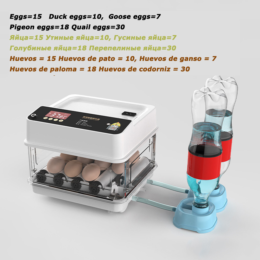 Incubator Multifunctional Dual Electric Supply Egg Hatcher Fully