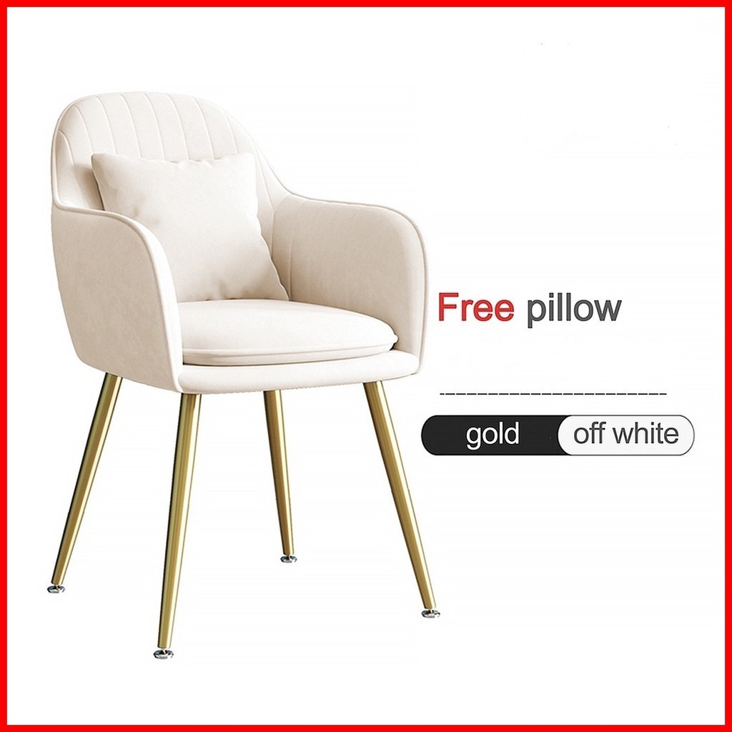 ☑ ☎ Accent Chair Modern Design Monoblock chair leather Pink Nordic ...