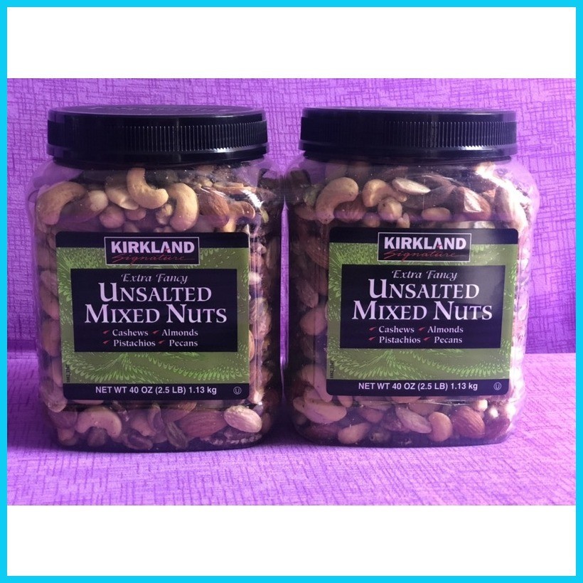 ☑ ⊙ ๑ Kirkland Unsalted Mixed Nuts 1.13kg exp jan 2024 Shopee Philippines