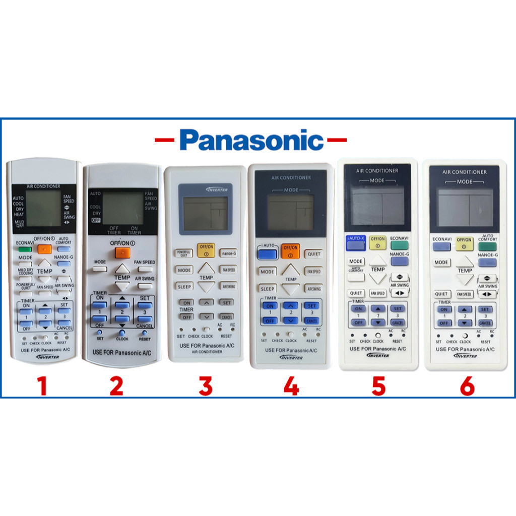 [Nilank] Universal Remote Control Panasonic Air Conditioner (Applicable ...