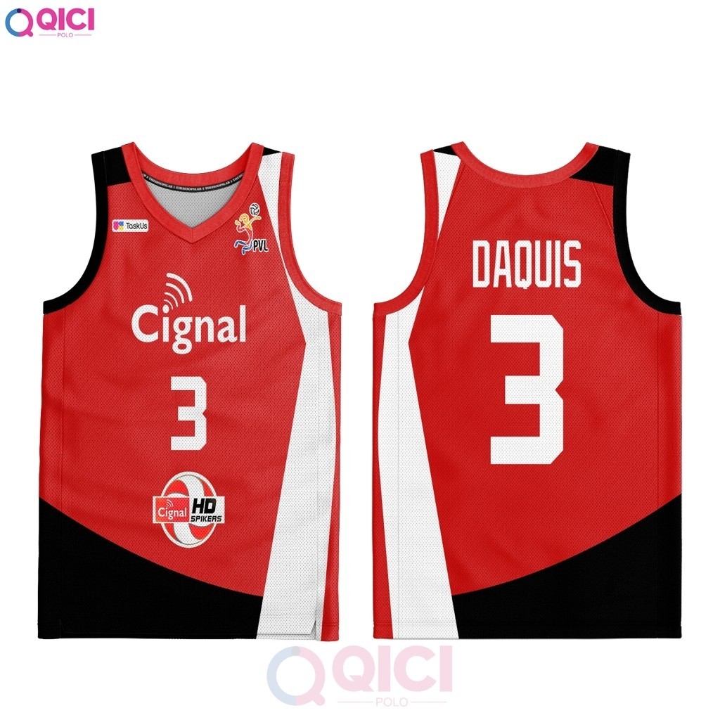 Cignal HD Spikers Maroon Full Sublimation Volleyball Jersey - Daquis ...