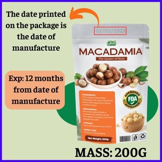 ☂ [GREEN FOOD] Macadamia Nuts Granola Seeds Super Meal 100% Organic ...