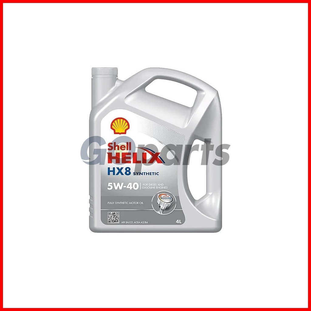 Shell Helix Hx8 Fully Synthetic 5W-40 Oil 4L (for Diesel and Gasoline ...