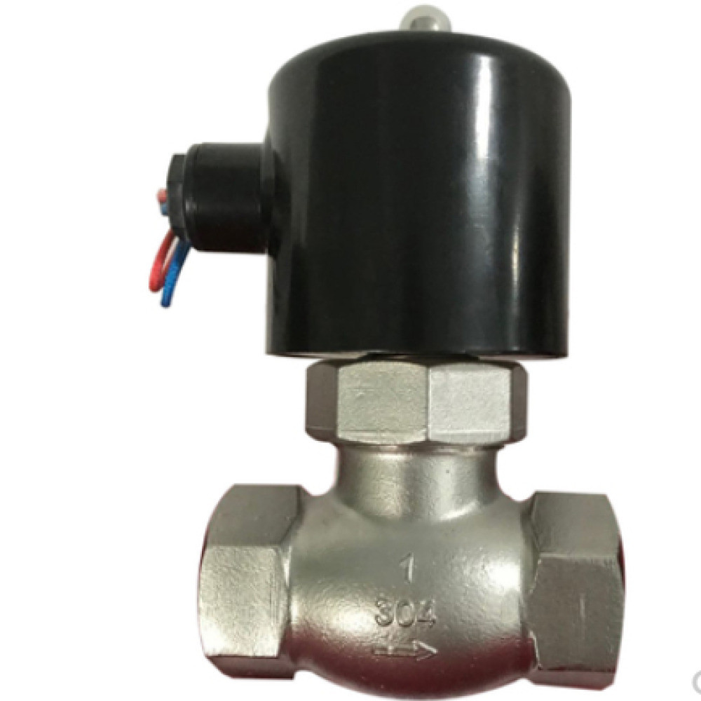 1inch stainless steel 304 steam solenoid valve normally closed ZQDF25B hightemperature