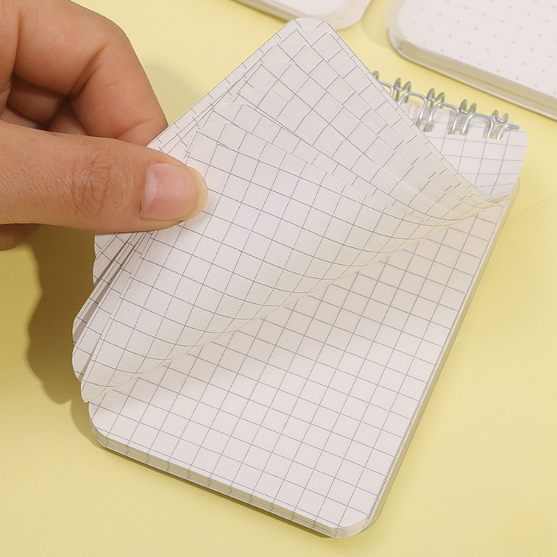 Hard Leather Notebook - Student Word Notepad - Office School Supplies ...