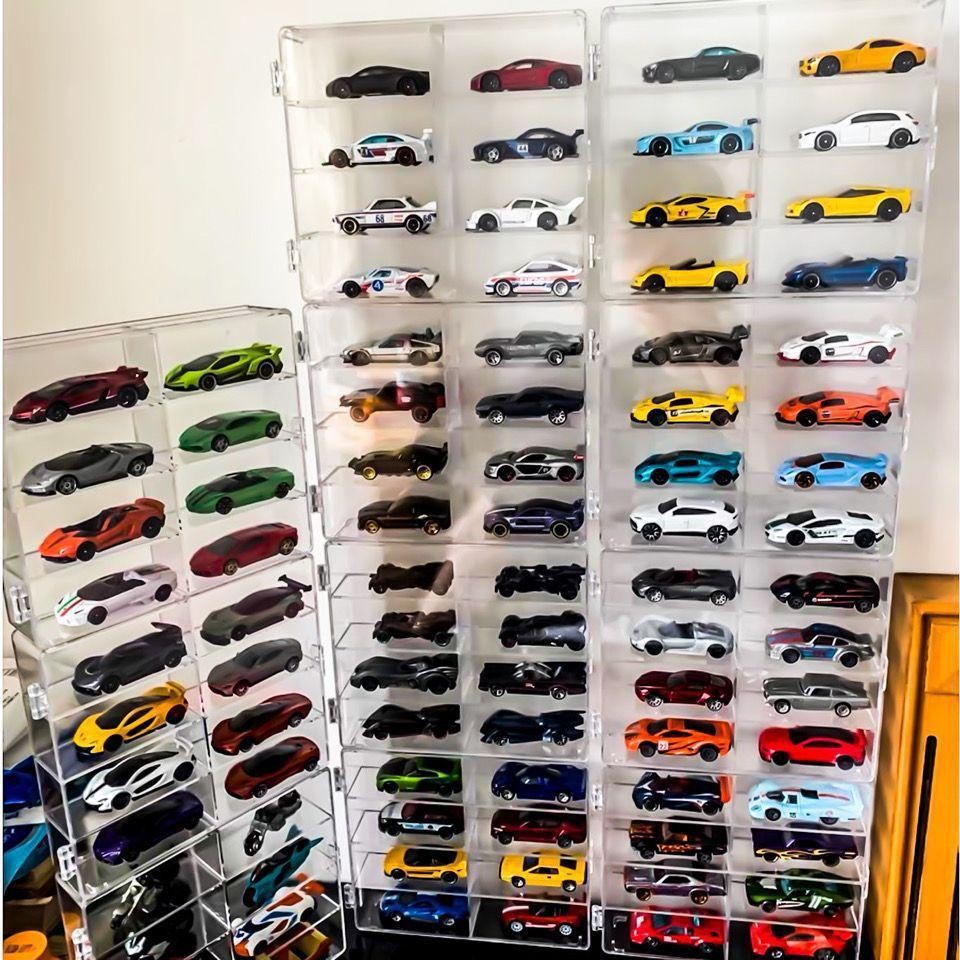 Toy Car Model Display Stand Transparent Model Storage Stand Domeka ...