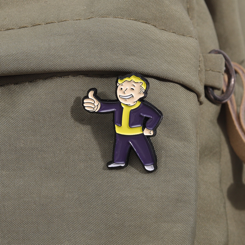 Fallout 4 Game Pins Brooches Classic Fallout Series Character Shelter ...
