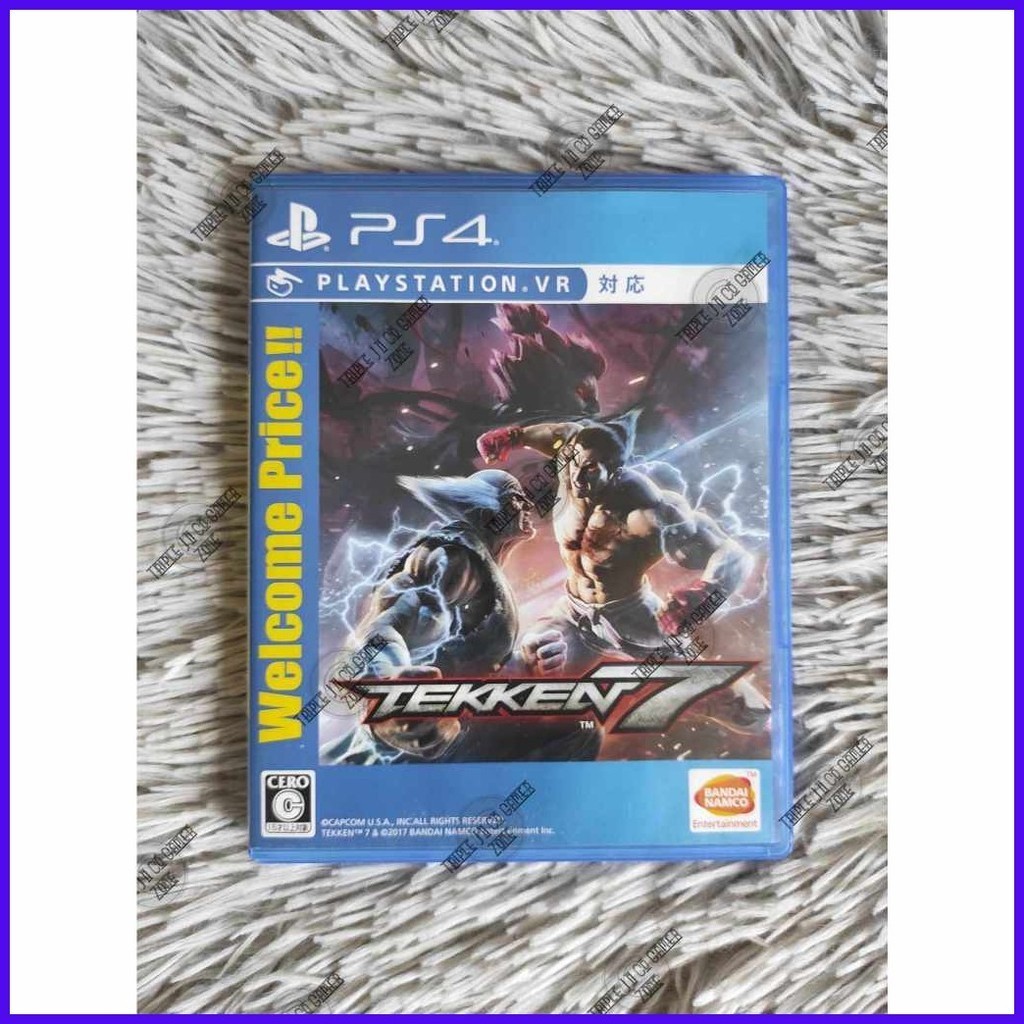 ⚽︎ ❃ Tekken 7 Ultimate Edition PS4 Playstation 4 Original CD Game Games