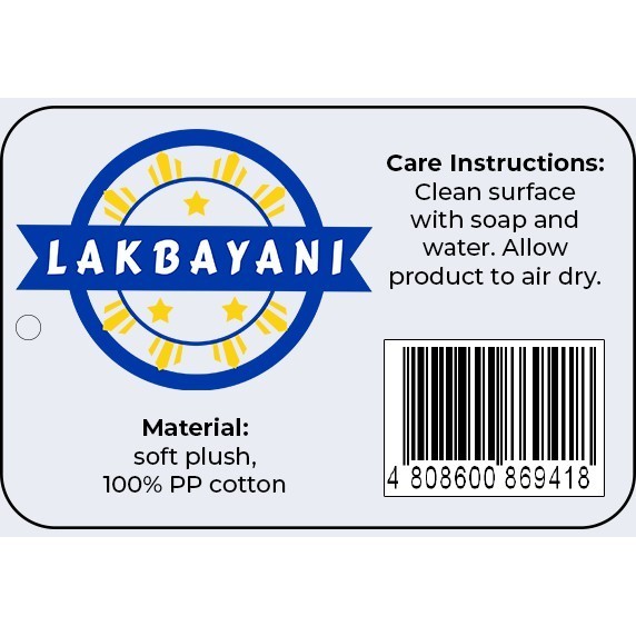 10 inch Jun Jun the Jeepney Lakbayani Philippine Souvenir Plushie Toy