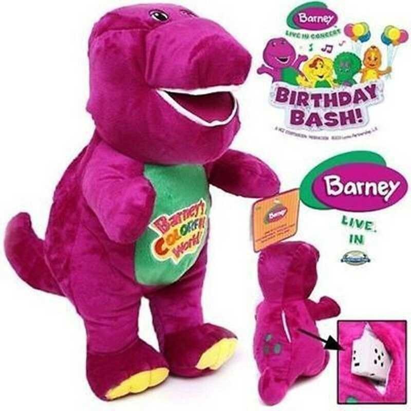 3Cm & Wa35n Singing And Friends Barney LOVE YOU Song Plush Doll Toy ...