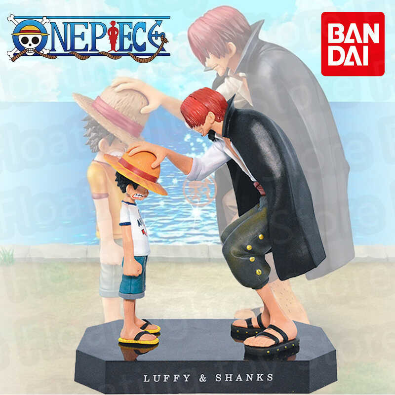 D7 18Cm Anime Apat Na Emperors Shanks Straw Hat Luffy Action Figure One ...