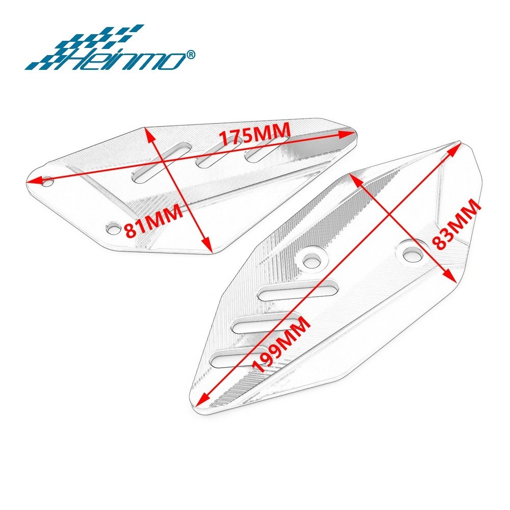 For 2019-2022 2023 YAMAMAH R3 MT03 CNC Footpeg Footrest Rear set Heel ...