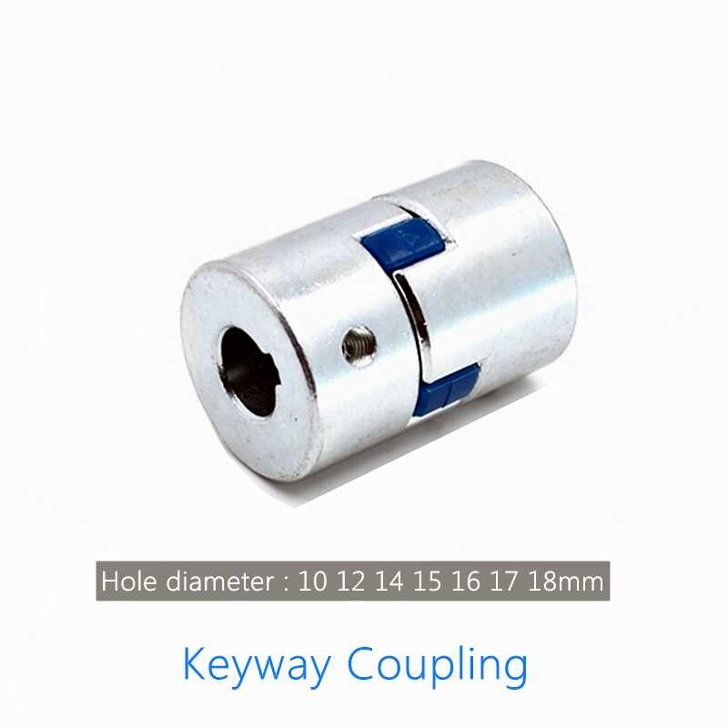 Keyway Steel 35Mm Star Coupling L-Type Two-Jaw Large Torque M6 For ...
