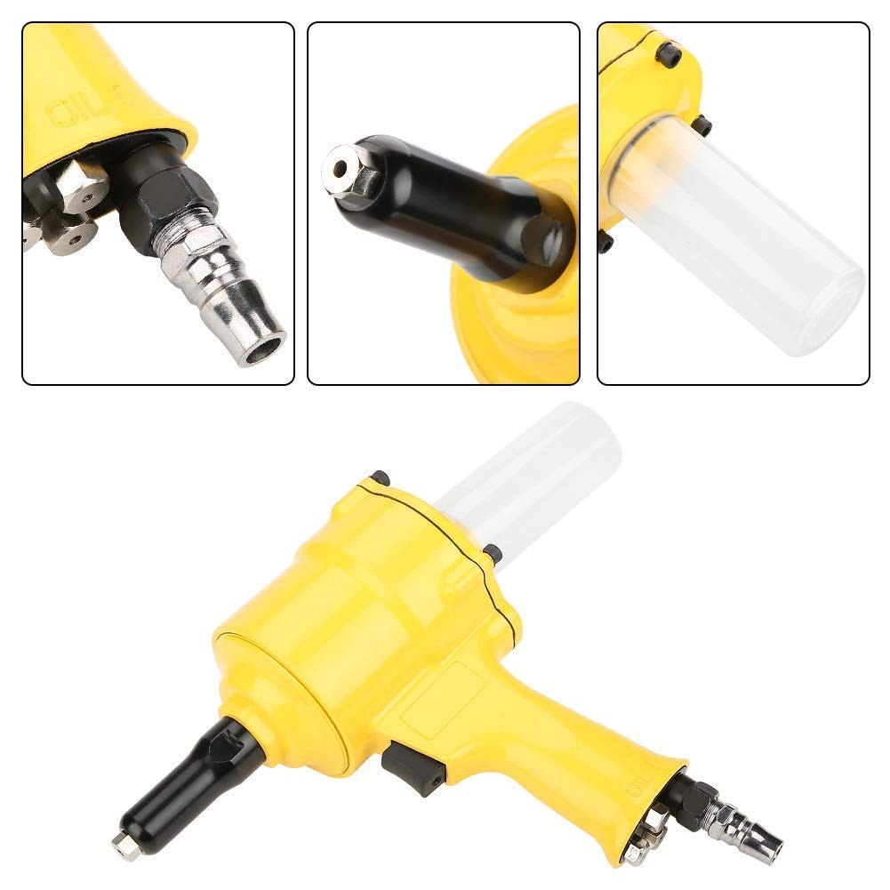 Green Air Hydraulic Riveter Tools Pop Pneumatic Rive Industrial Grade ...