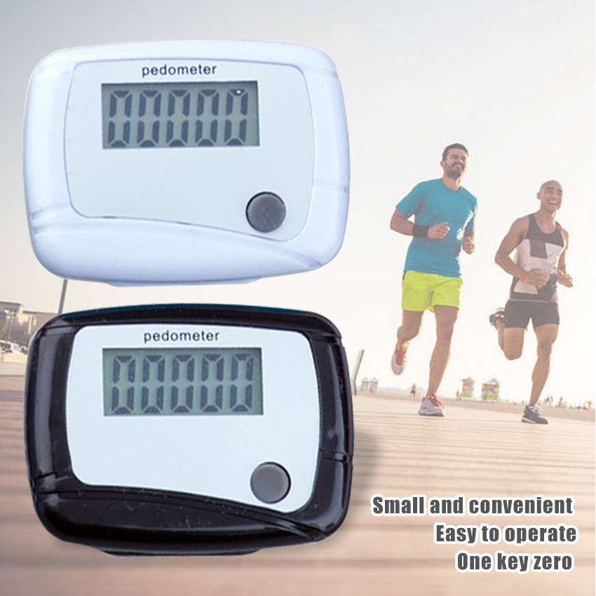 Walking Distance Step Pedometer Digital LCD Running Distance Multi ...