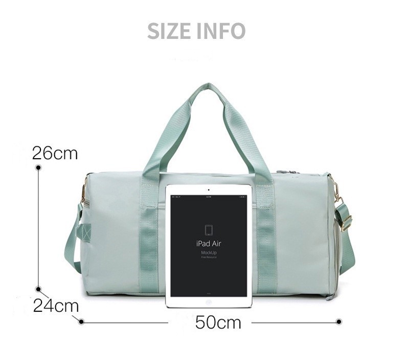 New Fashion Large Capacity Short distance Travel Bag Wet and Dry ...