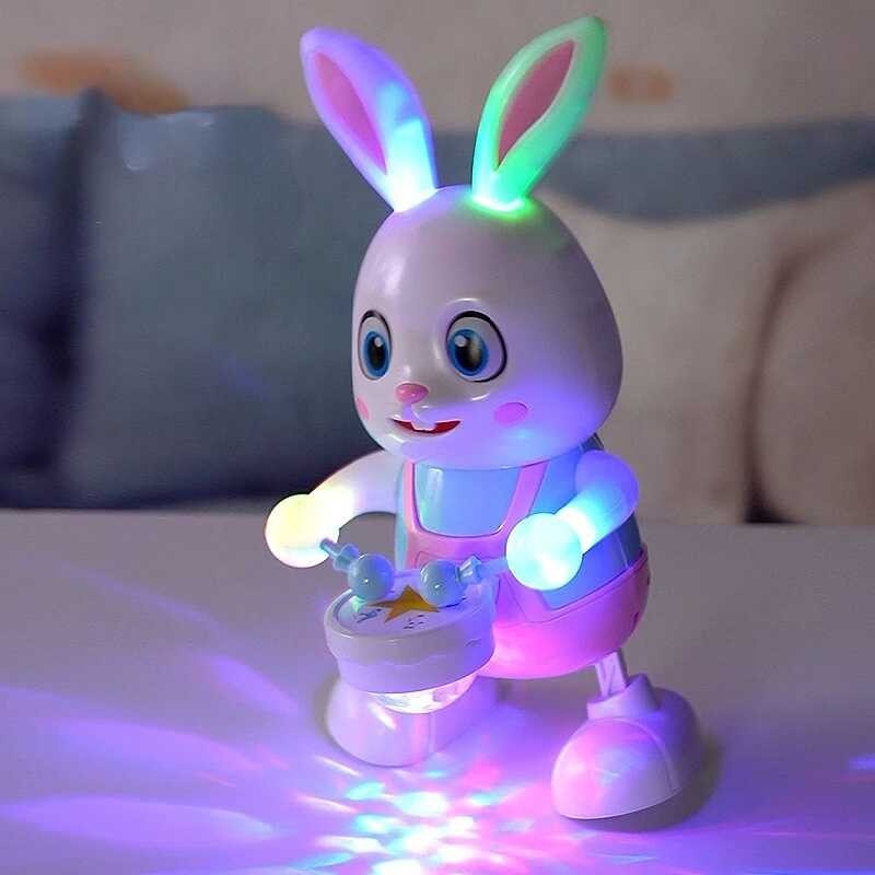Rabbit Dancing Robot Sing Song Electronic Bunny Music Robotic Animal ...