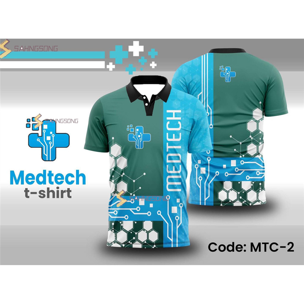 [READY STOCK]Medical Shirts MEDTECH V1 MediCo Clothing T-shirt Full ...