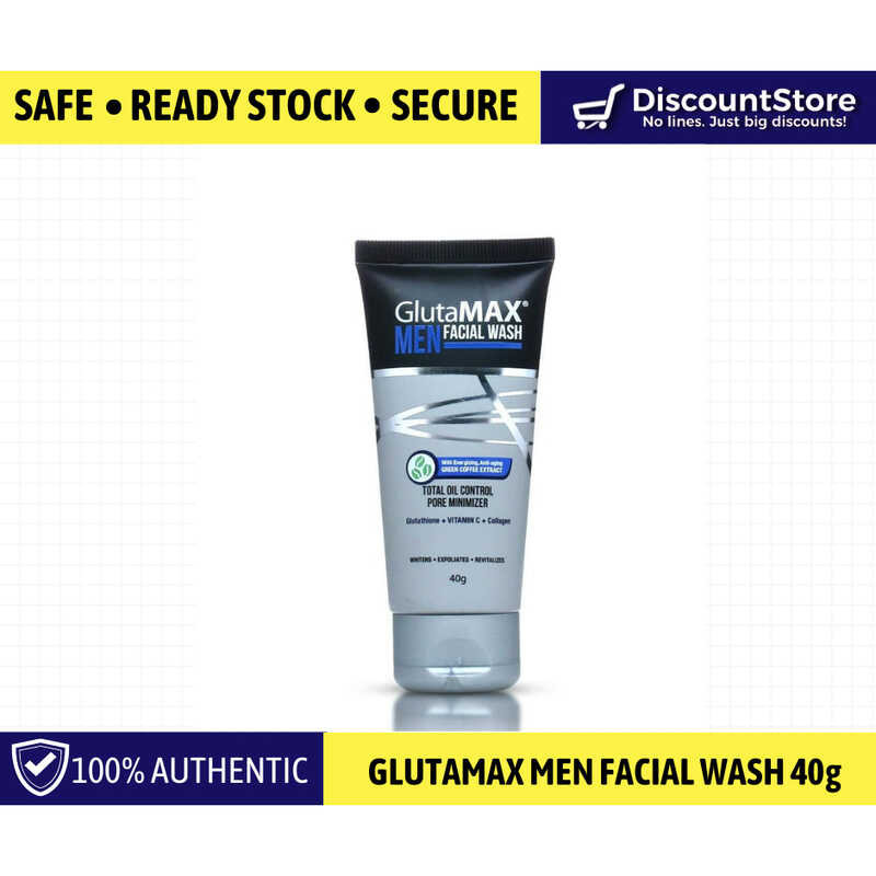 GlutaMax MEN Facial Wash 40g | Shopee Philippines