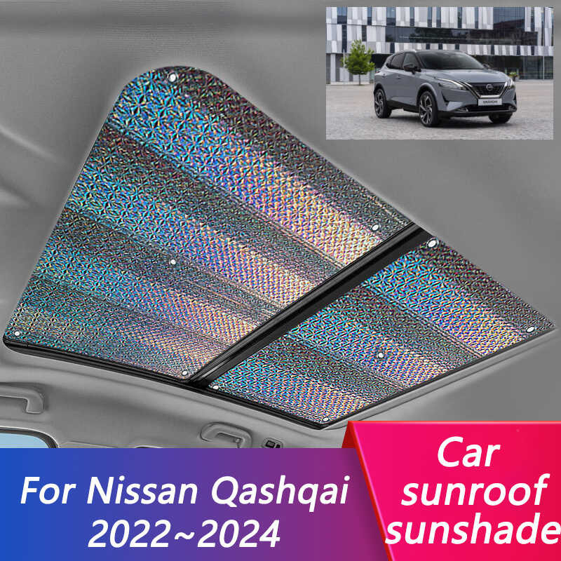 Para Sa 2X Nissan Qashqai J12 3 2022 2023 2024 Car Sunroof Sunshade