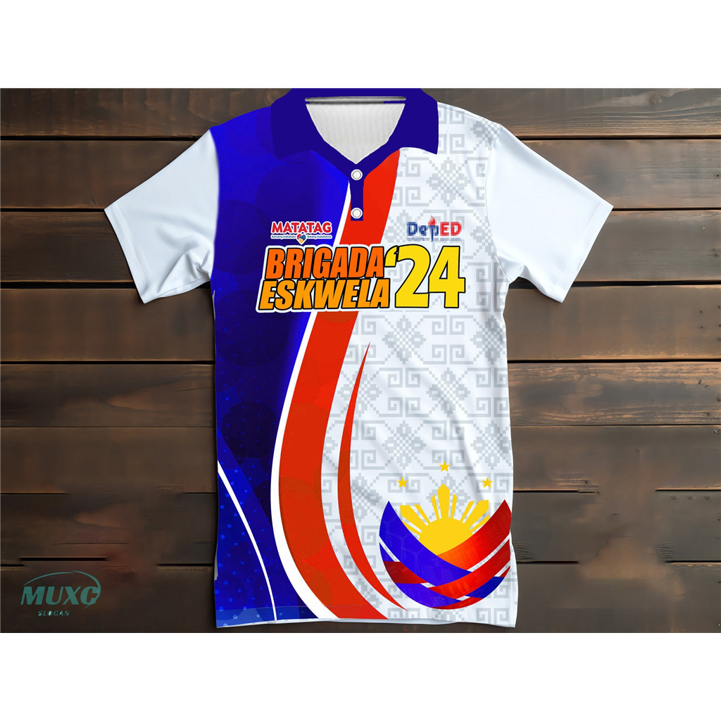 BRIGADA ESKWELA 2024 Sublimation TShirt Men and women XS-3XL | Shopee ...