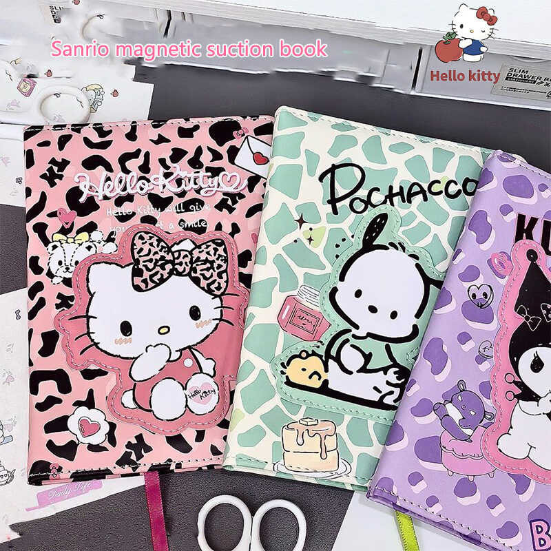 48 Sanrio Graffiti Hello Kitty Pochacco Kuromi Notebook Portable 