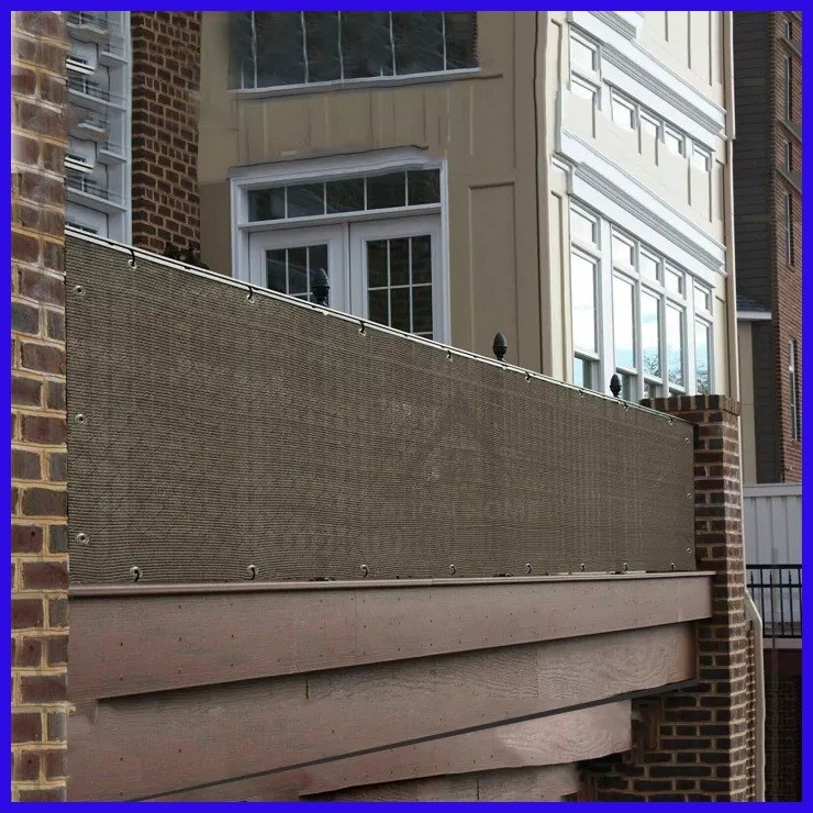 ∏ Sun Shade Mesh Canopy Awning Privacy Screen Window Cover 90% UV ...