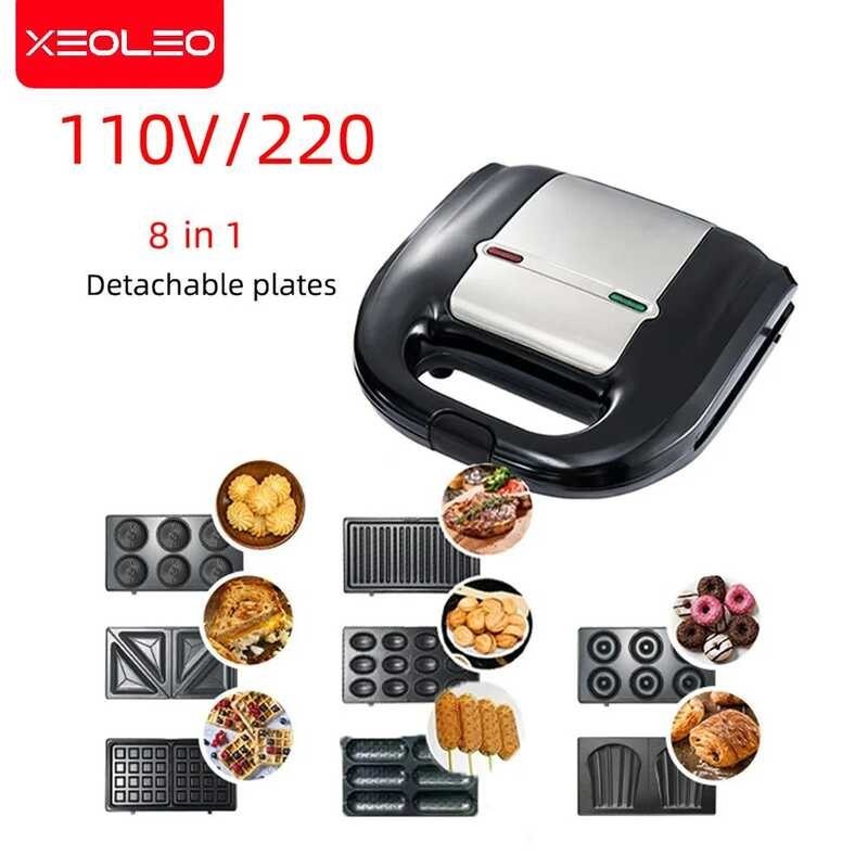 - Bagong Orihinal XEOLEO 8 Sa 1 Electric Waffle Maker Multi-Baker ...