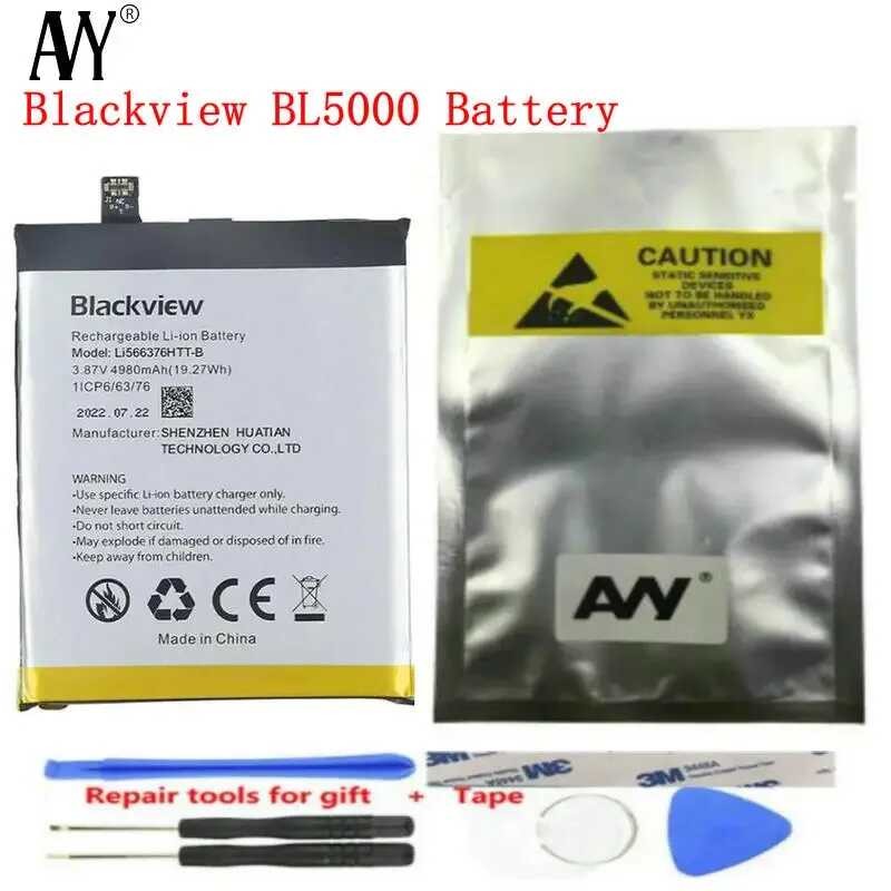 Battery For Blackview Bl5000 Original Bateria Mobile Phone Accessories ...