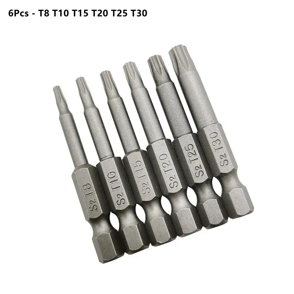 Krachtige 6Pcs 8Pcs 12Pcs Torx Screwdriver Bit Set Hex Security ...