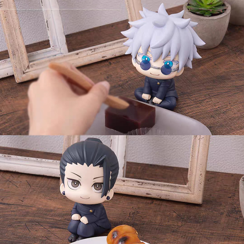 10cm Jujutsu Kaisen Mini Figures Satoru Gojo Figure Action Geto Suguru ...