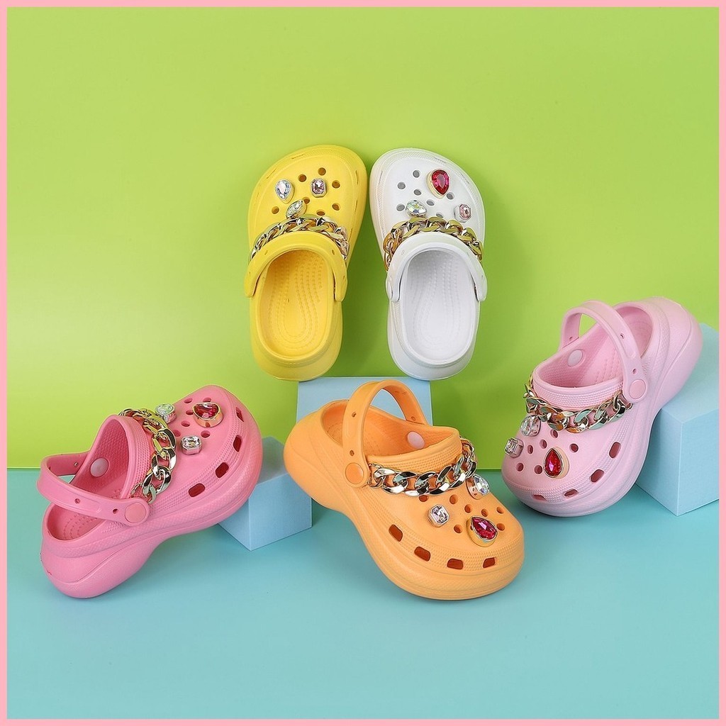 Crocs thick sole sales